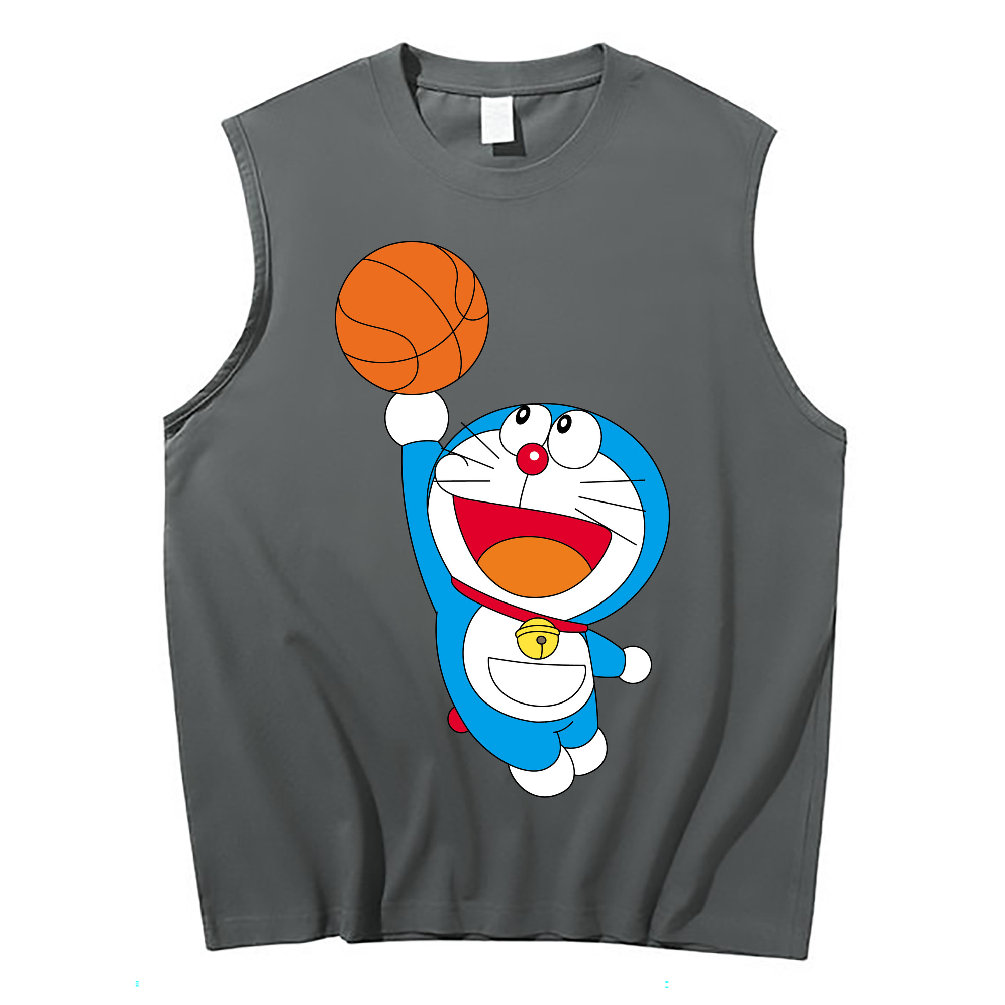 （画像用） ドラえもん Doraemon コットン100％タンクトップ（フロントプリント）